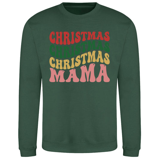 Christmas Mama  Sweatshirt