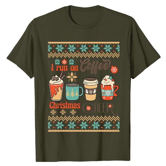 Christmas Coffee Cheer  T-Shirt