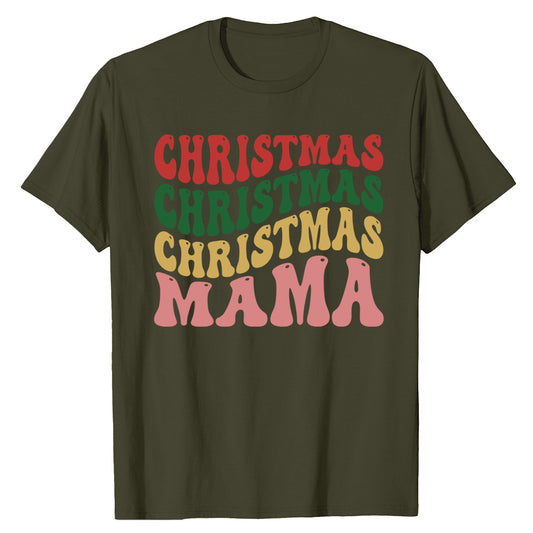 Christmas Mama  T-Shirt