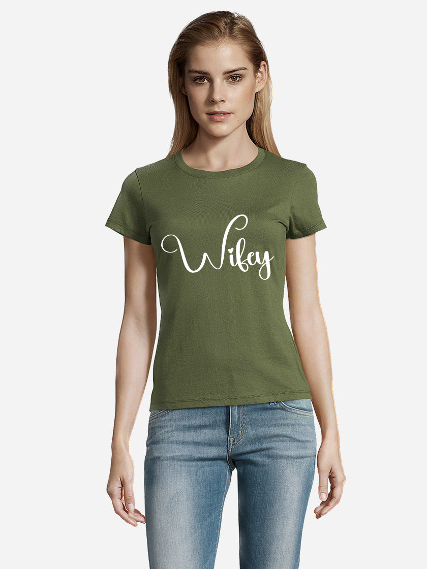 Swiggly Wifey Hubby T-Shirt Uno Designs UK