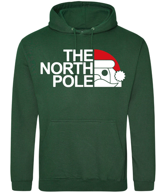 Christmas Jumper SWEATER HOODIE the north pole xmas jumper, xmas gift for him, gift for her