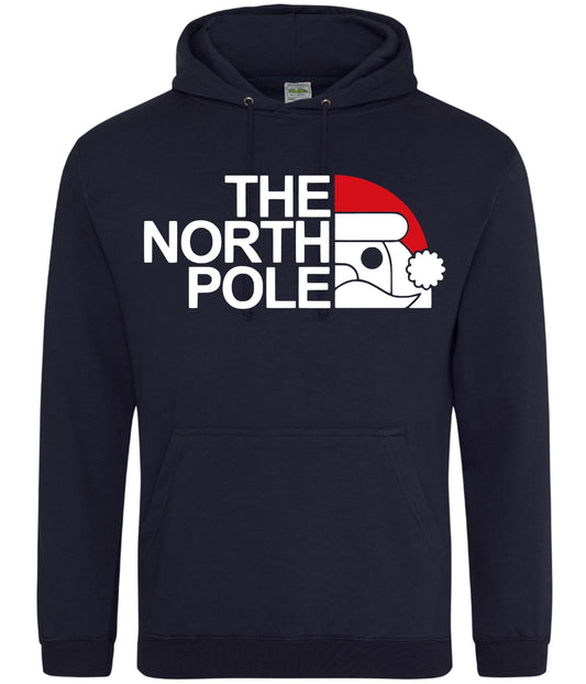 Christmas Jumper SWEATER HOODIE the north pole xmas jumper, xmas gift for him, gift for her