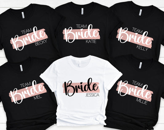 Personalised Hen Party T Shirts