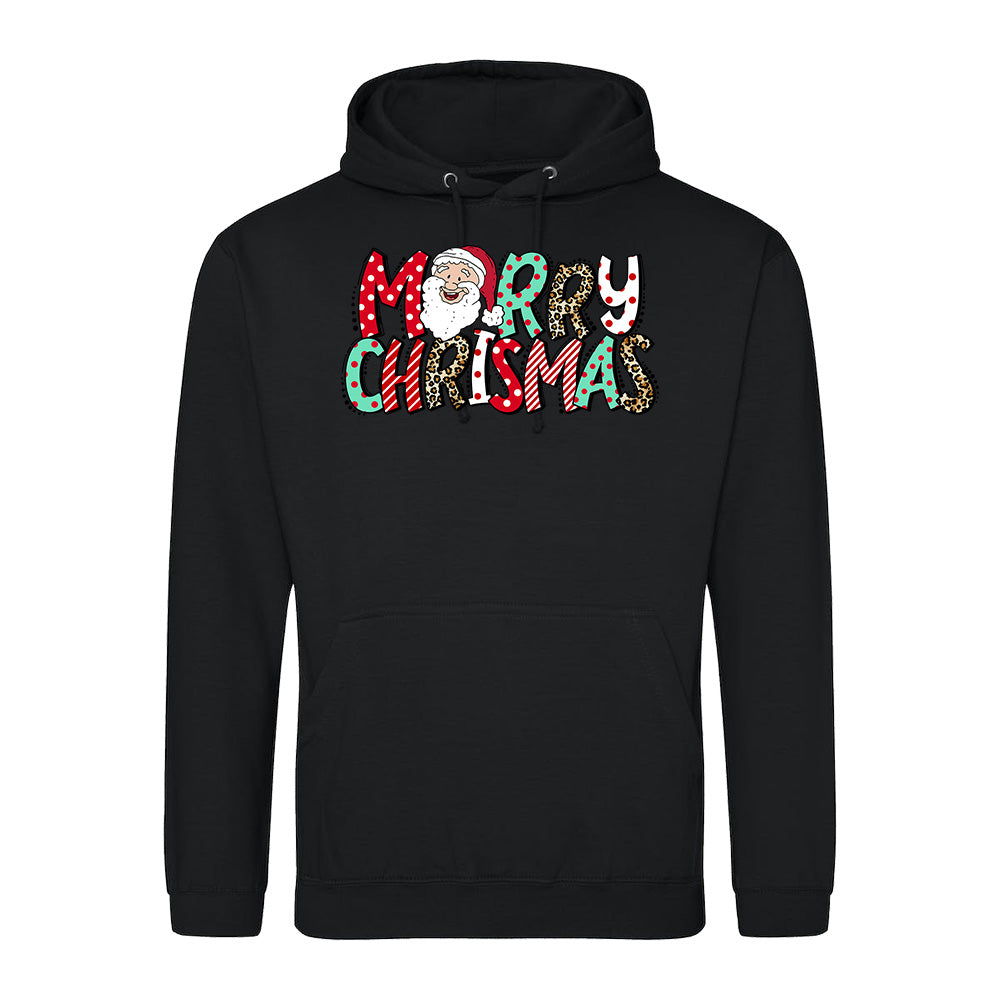 Santa Merry Xmas  Hoodie