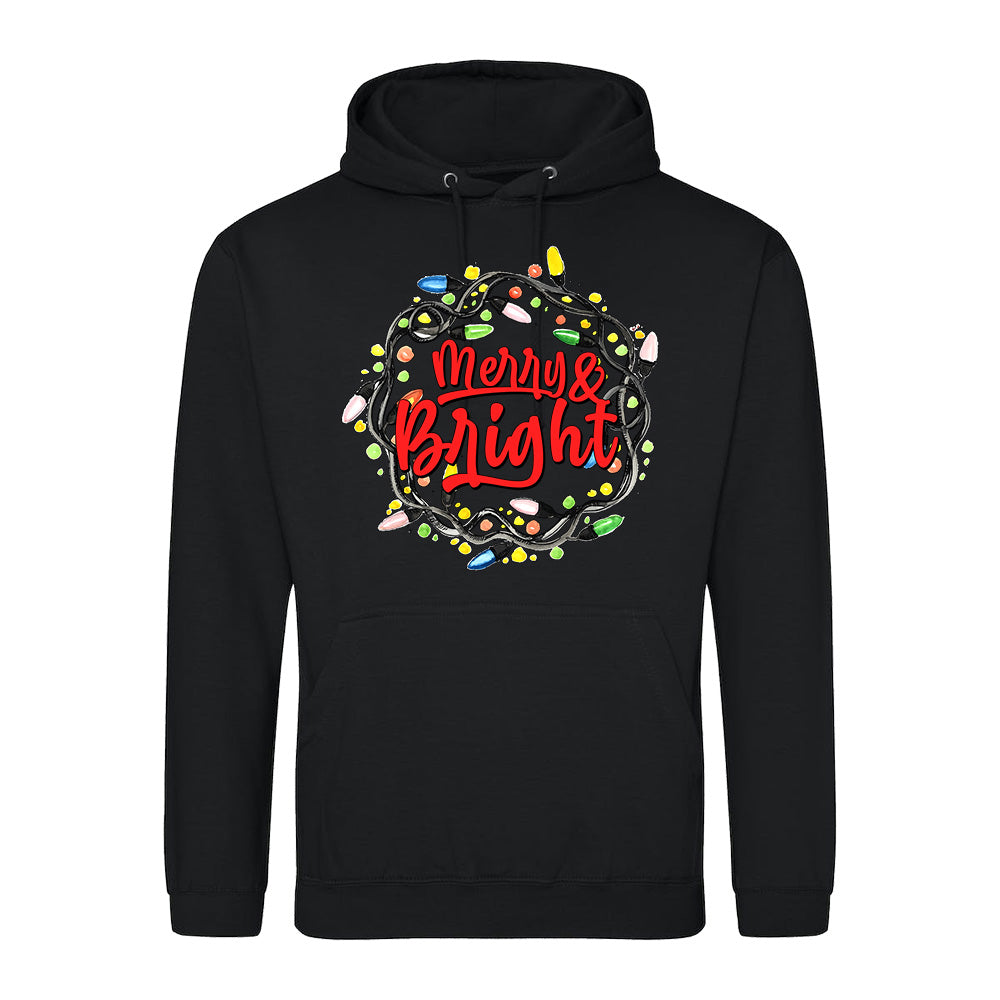 Merry & Bright Festive  Hoodie