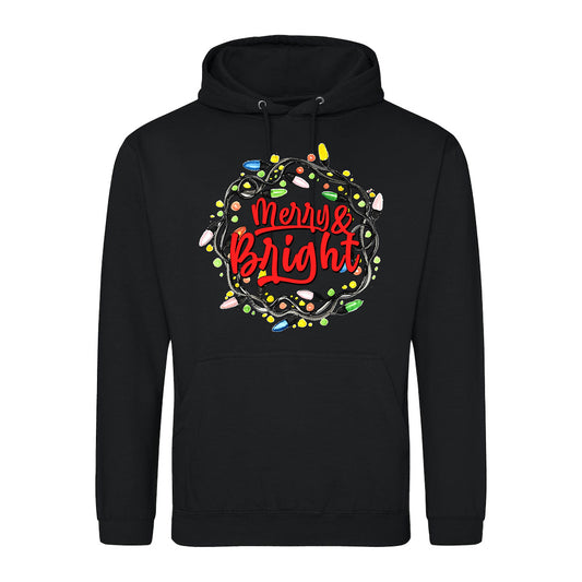 Merry & Bright Festive  Hoodie