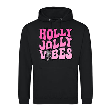 Holly Jolly Vibes  Hoodie