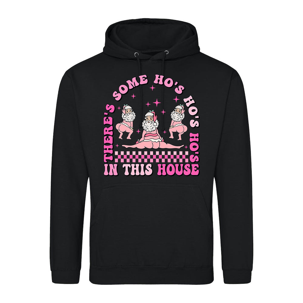 Retro Santa Funny  Hoodie