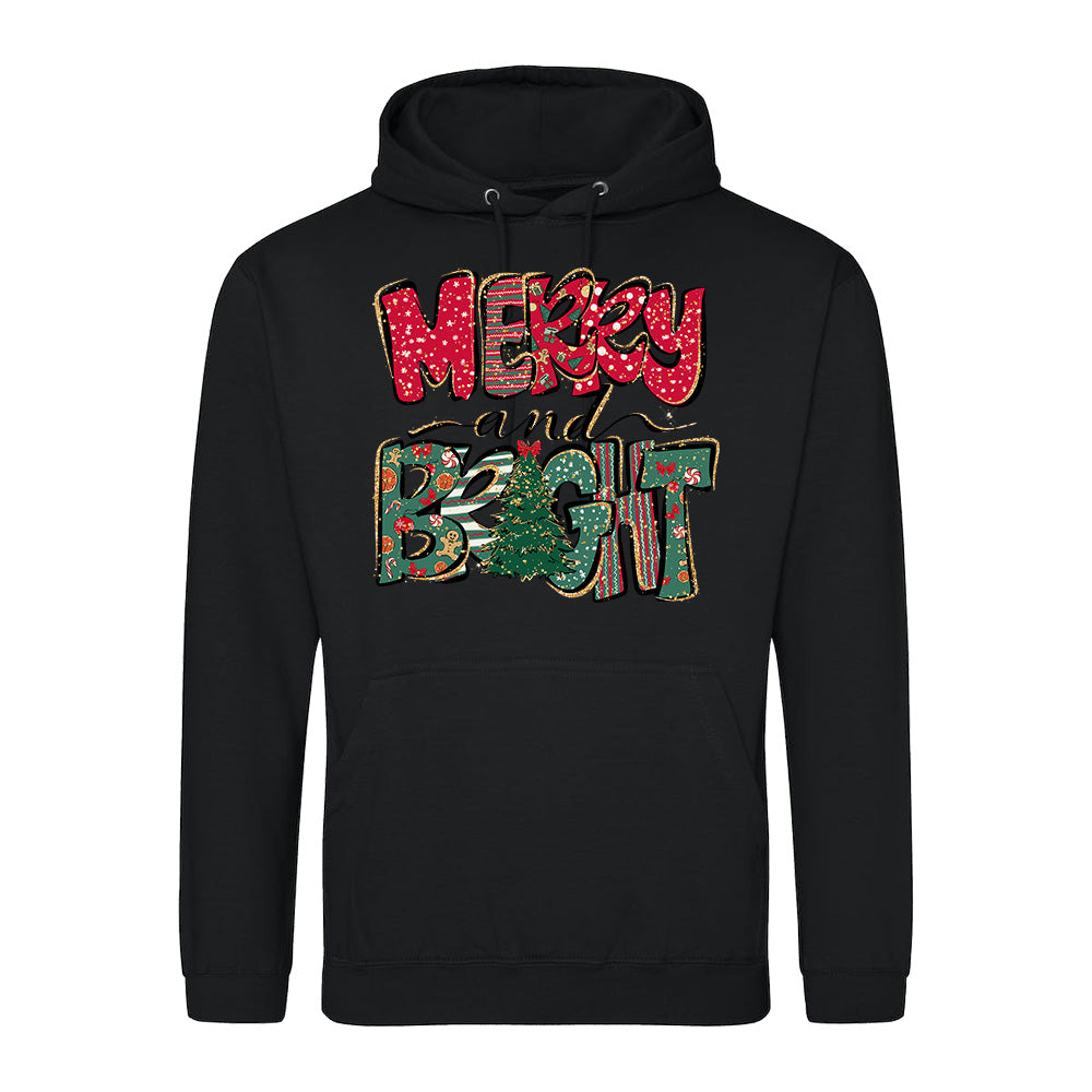 Merry & Bright Christmas  Hoodie