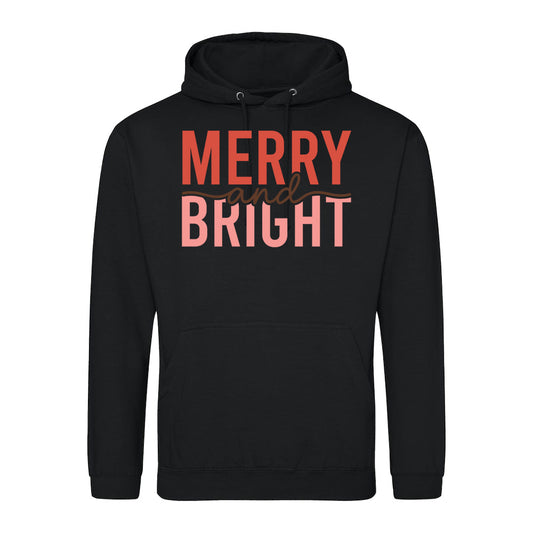 Merry and Bright Holiday  Hoodie