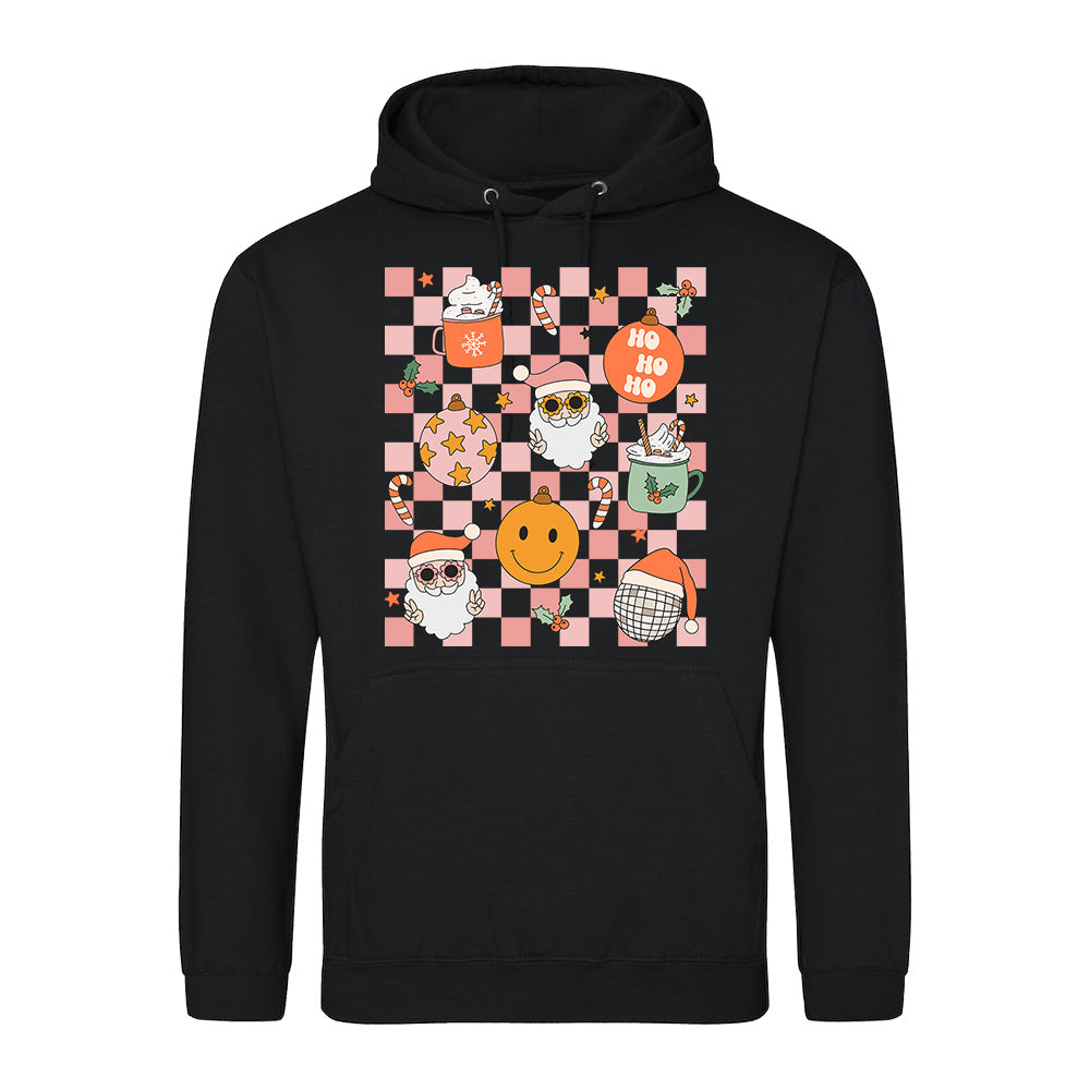 Retro Holiday Cheer  Hoodie