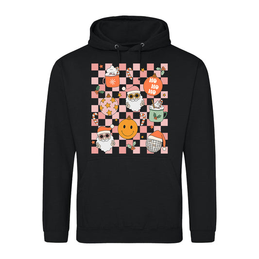Retro Holiday Cheer  Hoodie