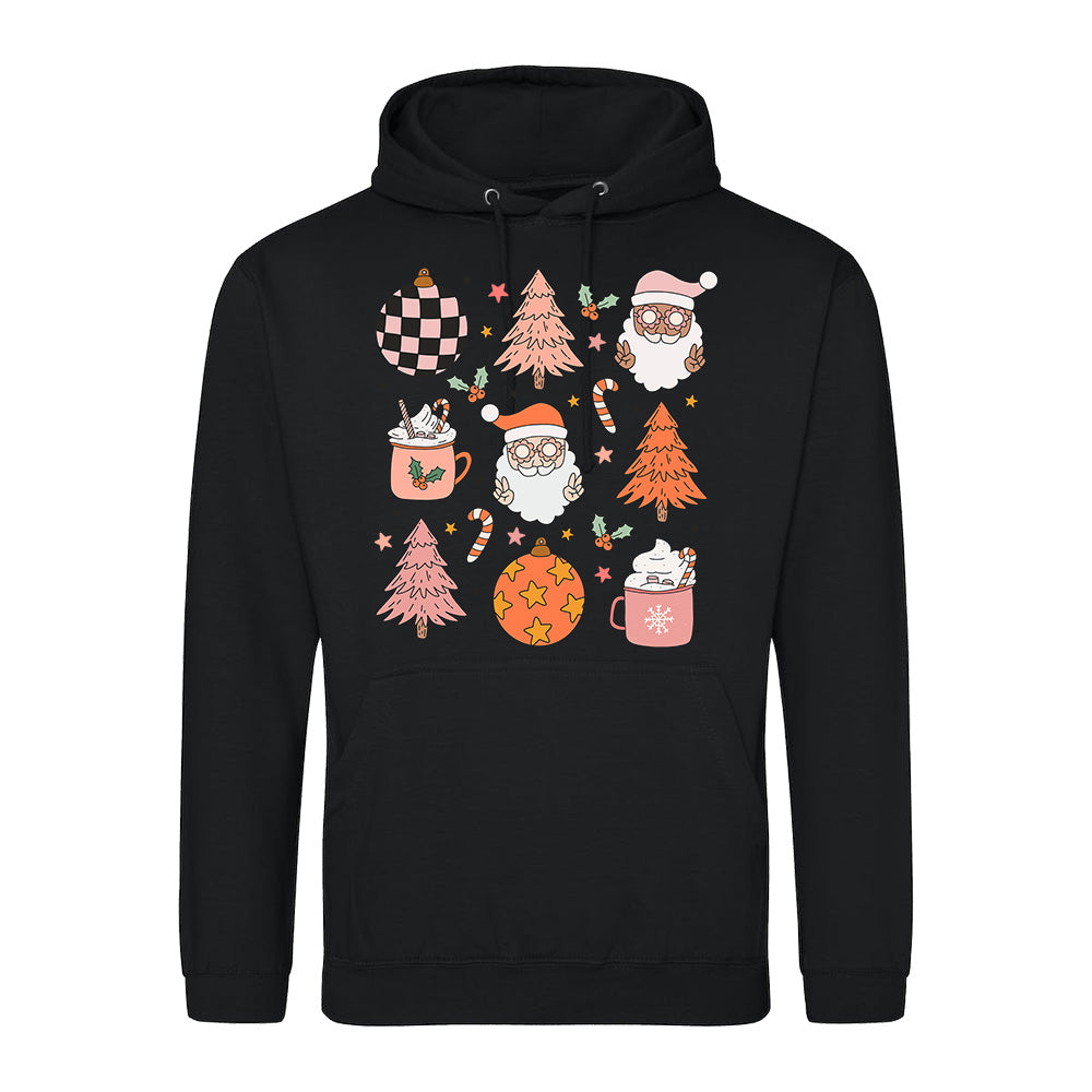 Festive Joy Holiday  Hoodie