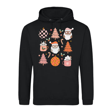 Festive Joy Holiday  Hoodie