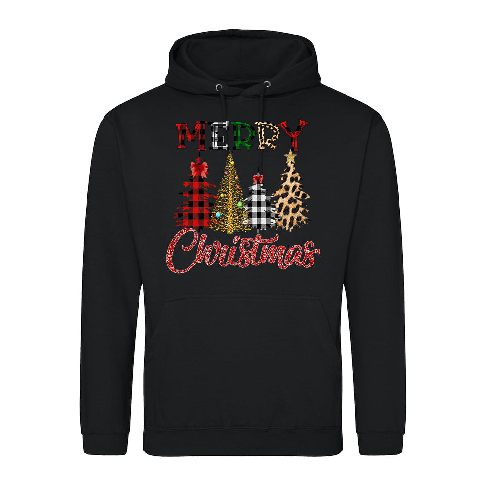 Festive Trees Christmas  Hoodie