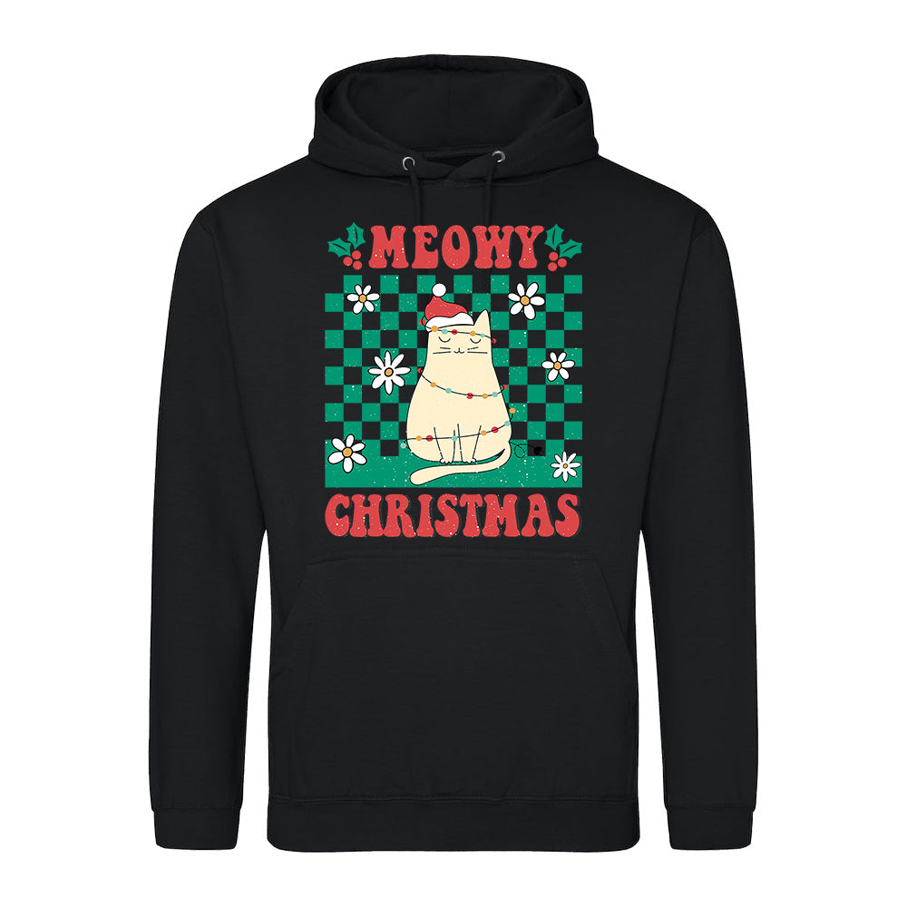 Meowy Christmas Cat  Hoodie
