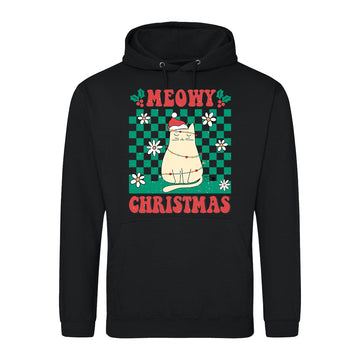 Meowy Christmas Cat  Hoodie