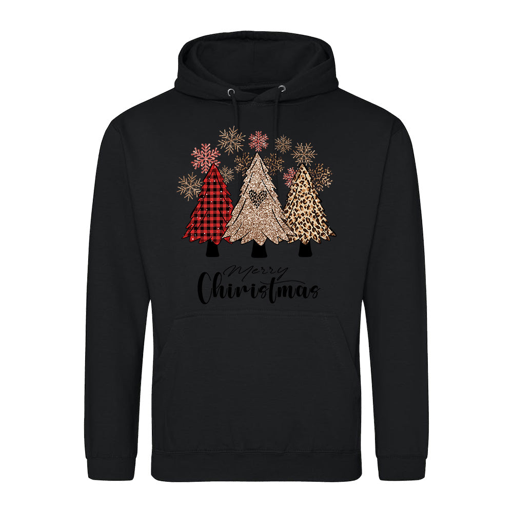 Festive Tree Trio  Hoodie