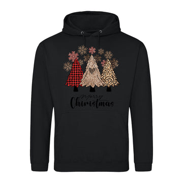 Festive Tree Trio  Hoodie