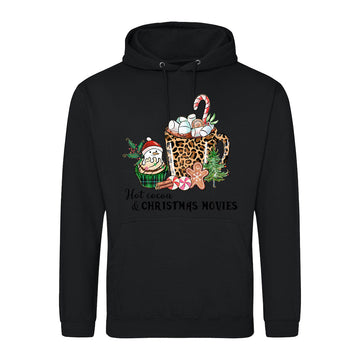 Festive Leopard   Hoodie