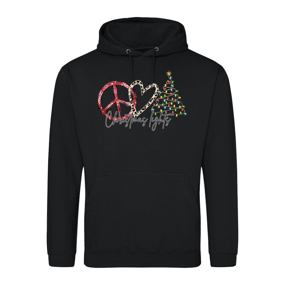 Peace Love Xmas  Hoodie