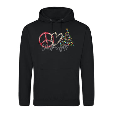 Peace Love Xmas  Hoodie