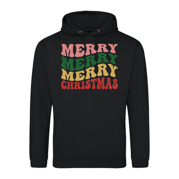 Retro Merry Christmas Shirt Hoodie