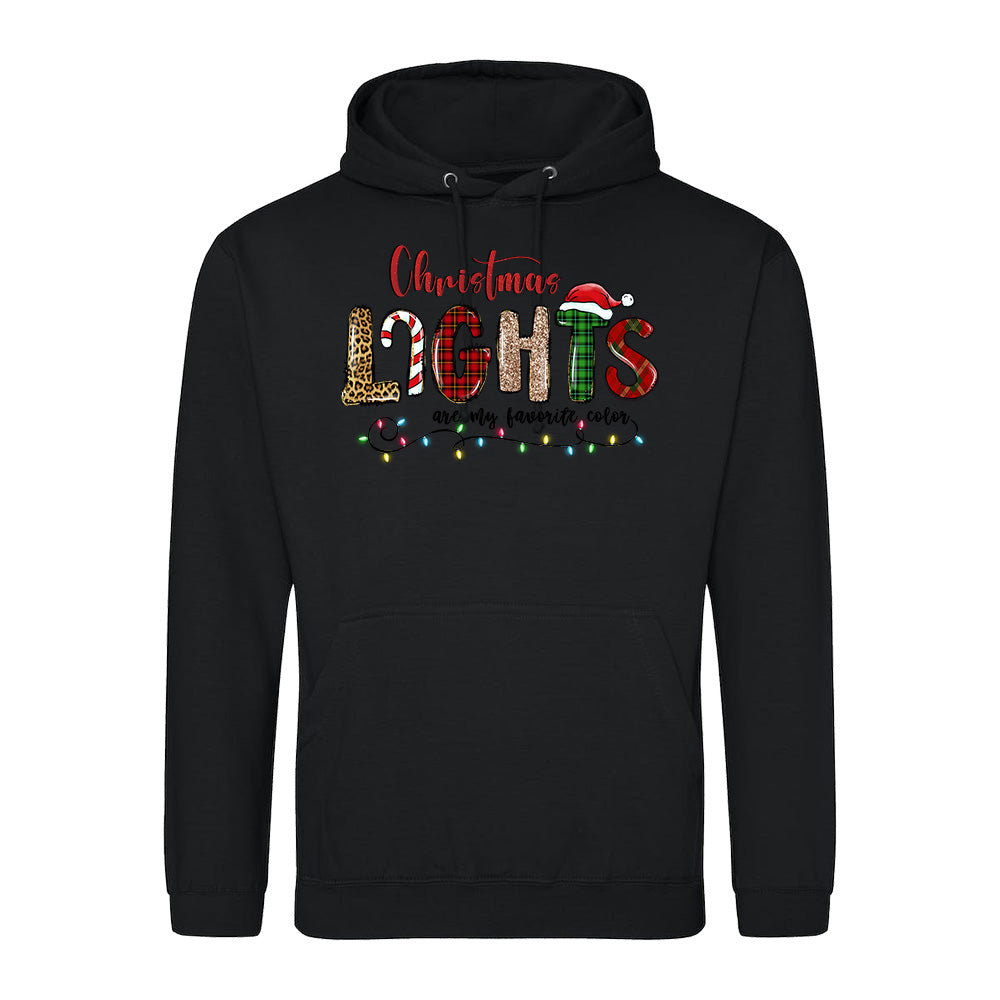 Festive Christmas Lights  Hoodie
