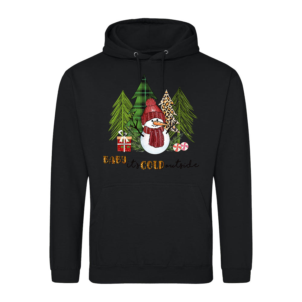 Snowman Holiday  Hoodie