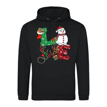 Festive LOVE Christmas  Hoodie