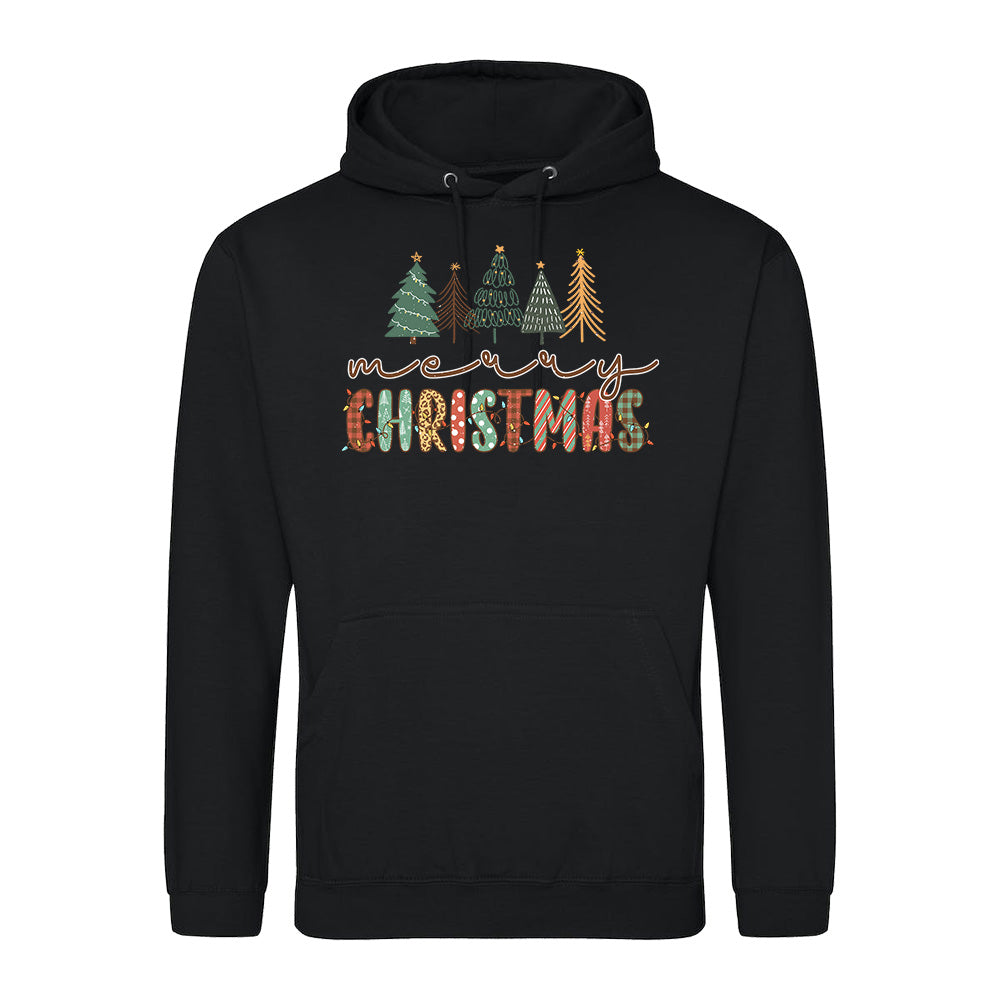 Festive Christmas Trees  Hoodie