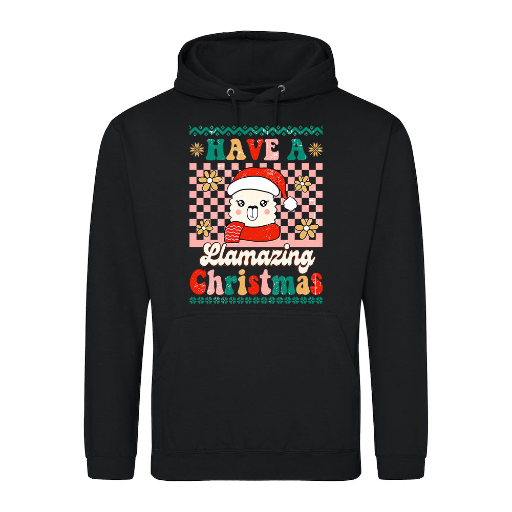 Llamazing Xmas  Hoodie