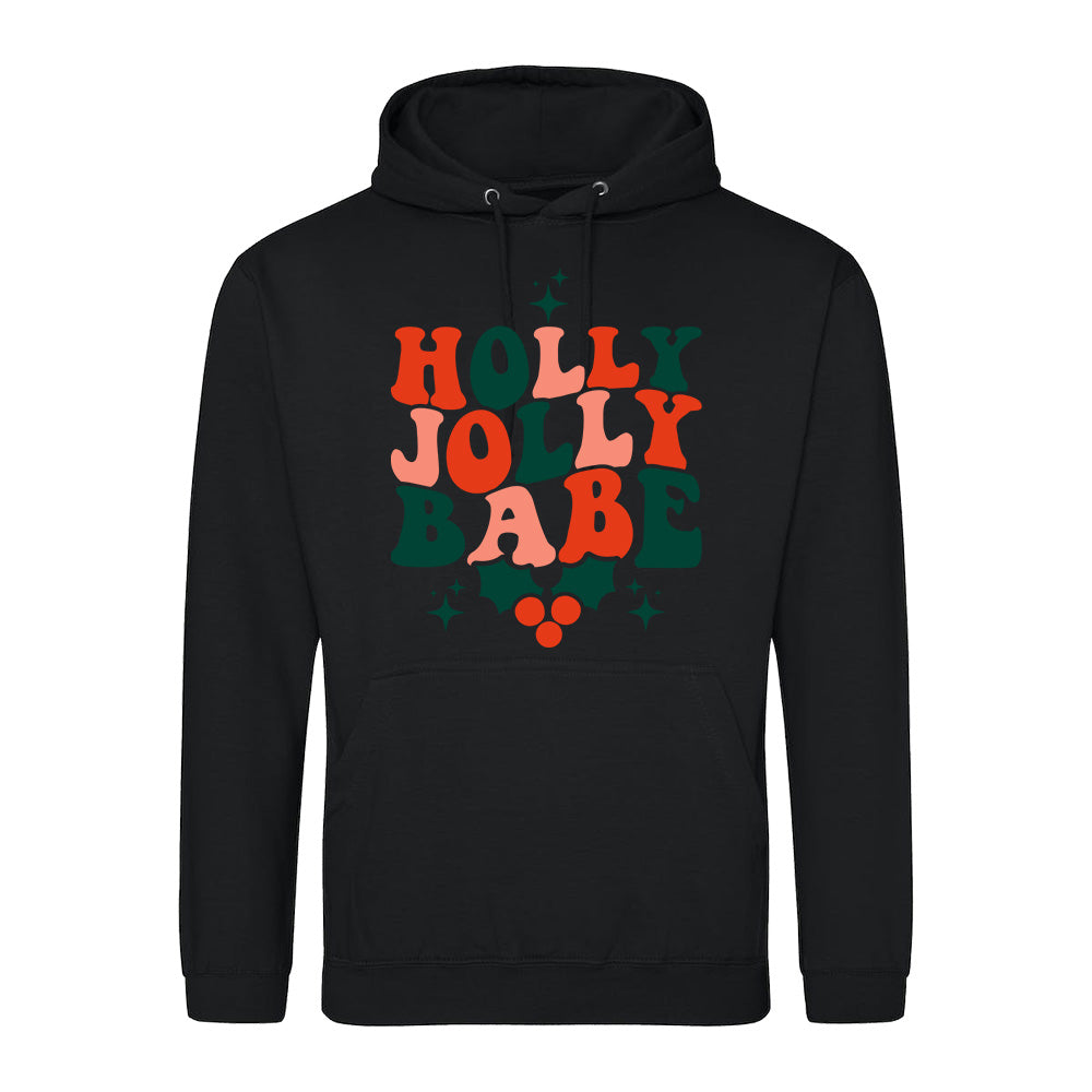 Holly Jolly Babe  Hoodie