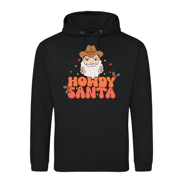 Howdy Santa  Hoodie