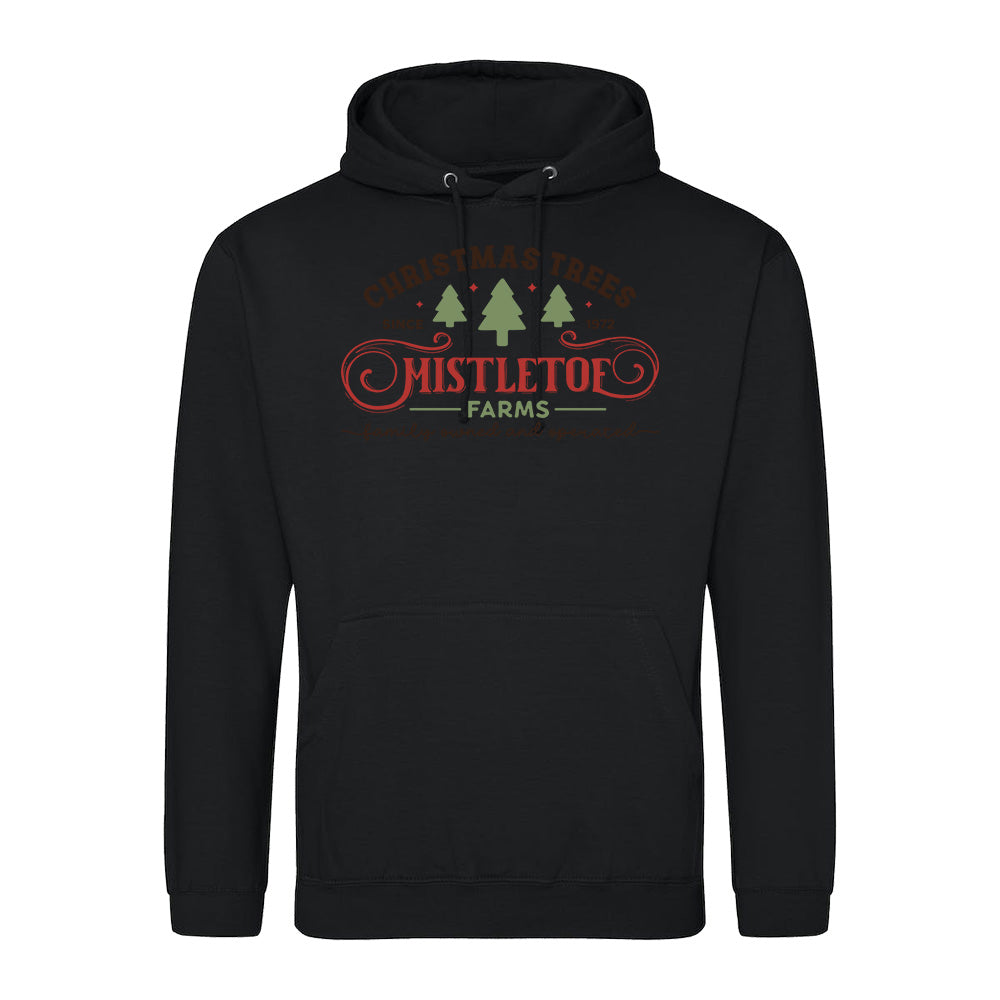 Mistletoe Farms Christmas  Hoodie