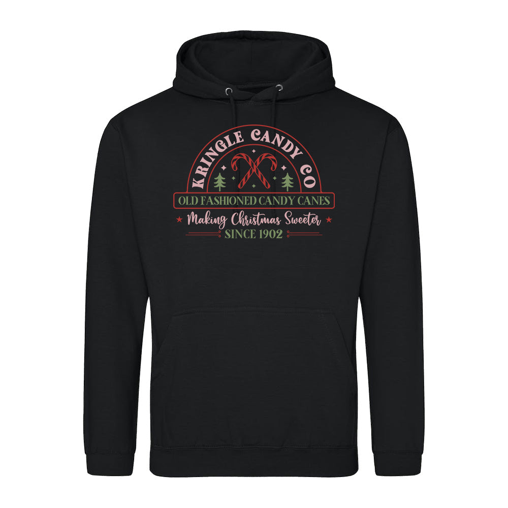 Vintage Candy Cane  Hoodie