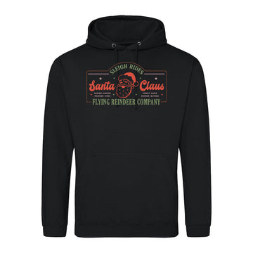 Santa Sleigh Rides  Hoodie