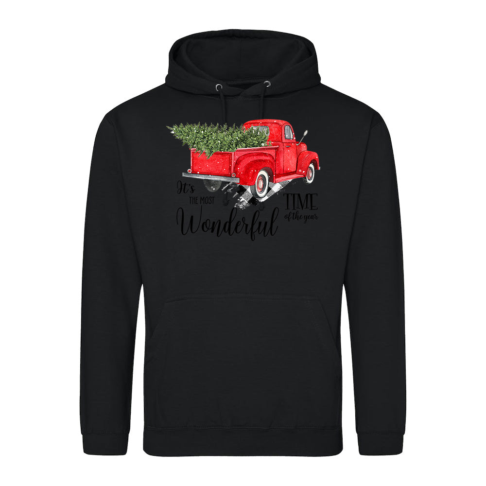Vintage Truck Christmas  Hoodie