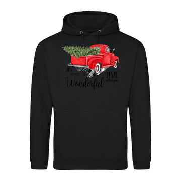 Vintage Truck Christmas  Hoodie