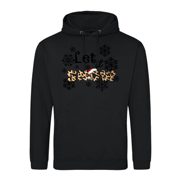 Leopard Snow  Hoodie