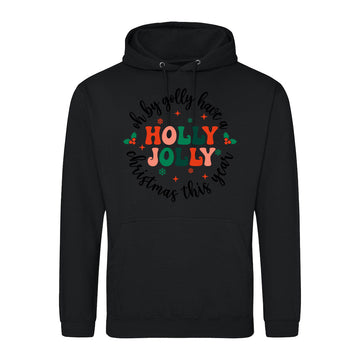 Holly Jolly Festive  Hoodie