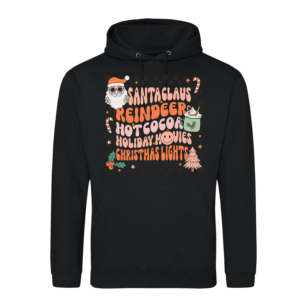 Retro Holiday Vibes  Hoodie