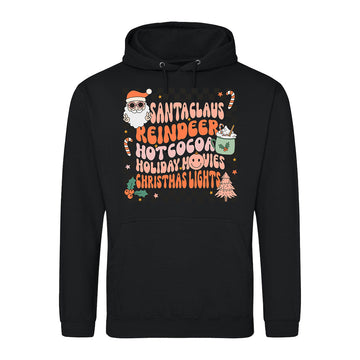 Retro Holiday Vibes  Hoodie