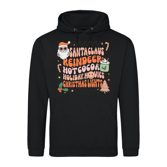 Retro Holiday Vibes  Hoodie