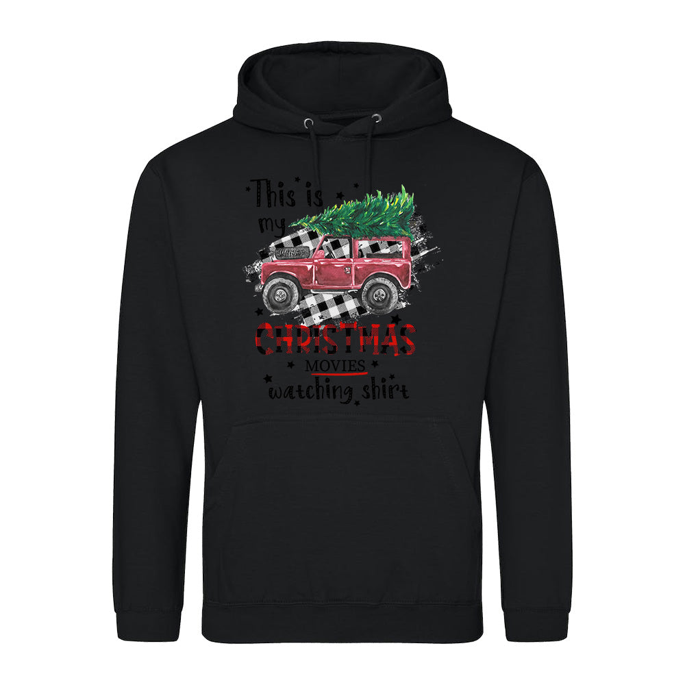 Festive Christmas Truck  Hoodie