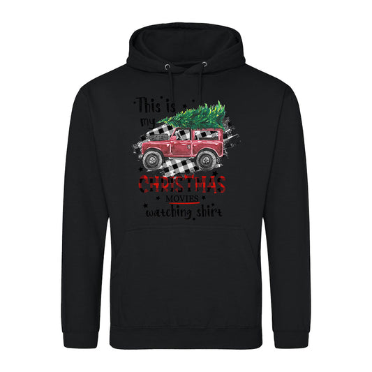 Festive Christmas Truck  Hoodie