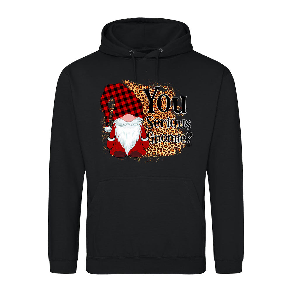 Gnome Fun Leopard  Hoodie