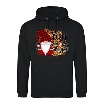 Gnome Fun Leopard  Hoodie