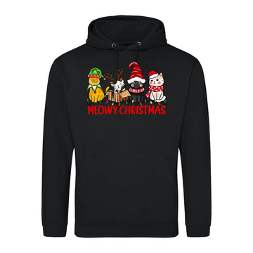 Meowy Christmas Cats  Hoodie
