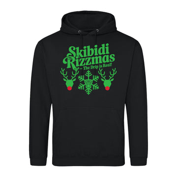 Skibidi Rizzmas  - Festive Fun Hoodie